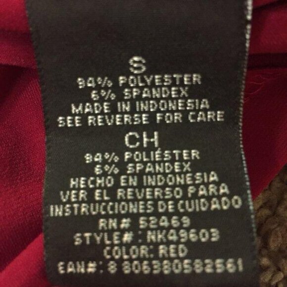 Norma Kamali Dress Womens S Used Red Stretch Excellent Used Condition - Picture 8 of 15